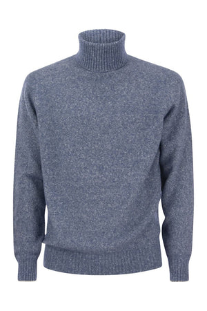 BRUNELLO CUCINELLI Luxurious Turtleneck Sweater in Alpaca Blend - Men's Fashion Essential