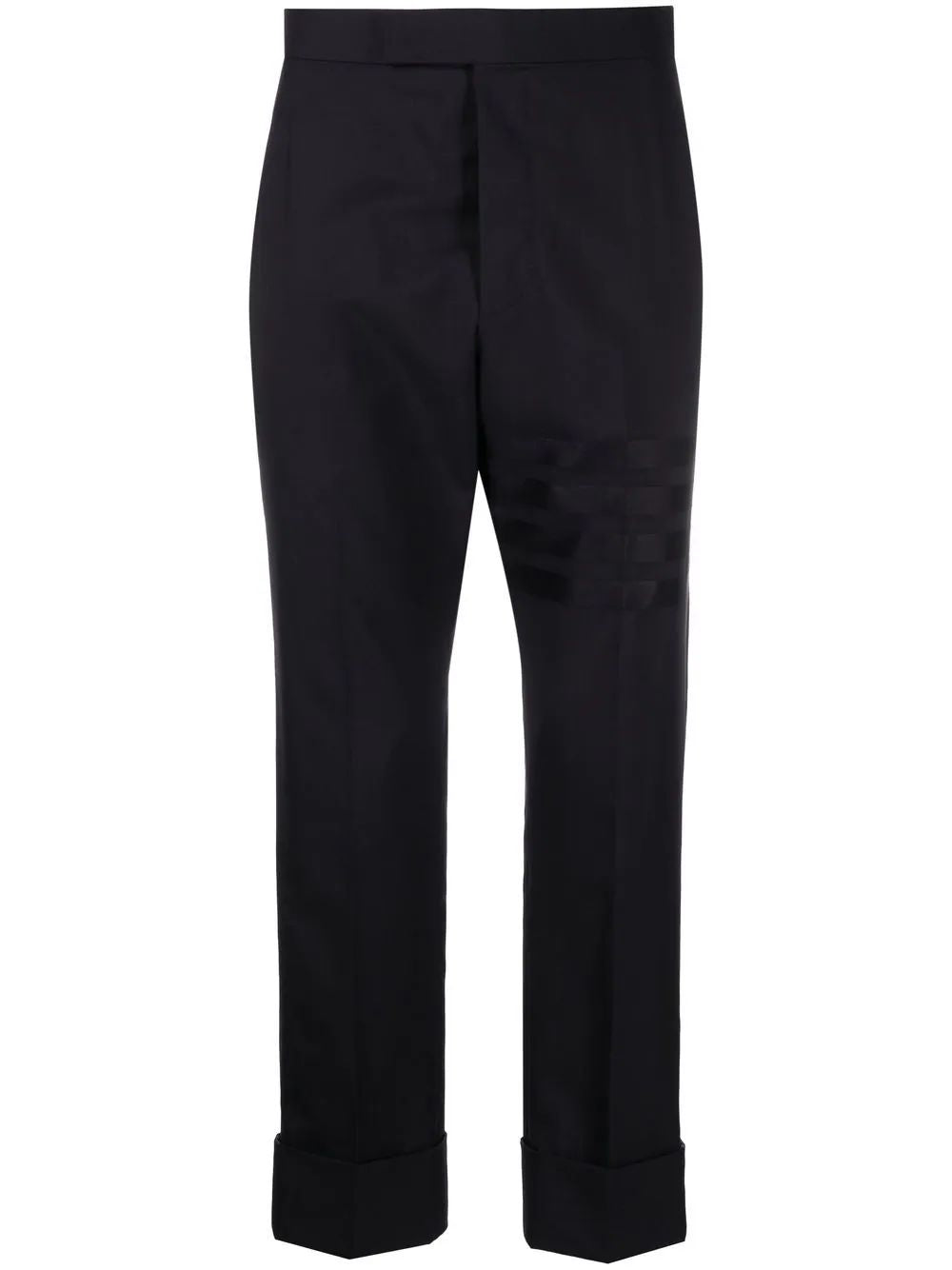 Blue Wool Trousers for Men by [brand name] for FW23