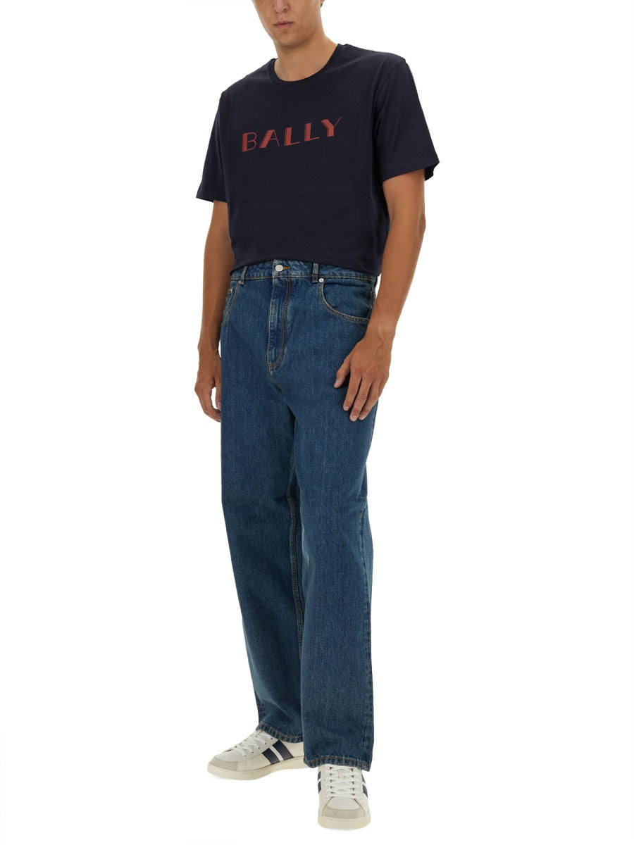 BALLY Men's Baggy Fit Jeans - Size 35