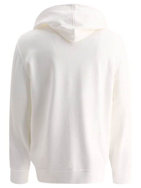BRUNELLO CUCINELLI Men's White 24SS Sweater for the Fashion-Forward Individual