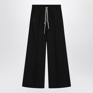 MONCLER RICK OWENS Flared Cotton Blend Trousers for Men