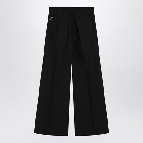 MONCLER RICK OWENS Flared Cotton Blend Trousers for Men