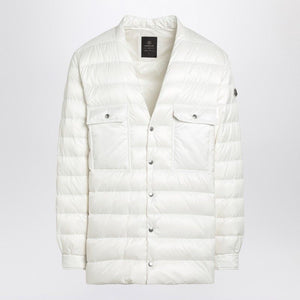 MONCLER RICK OWENS Quilted Nylon Jacket - V-Neck Design