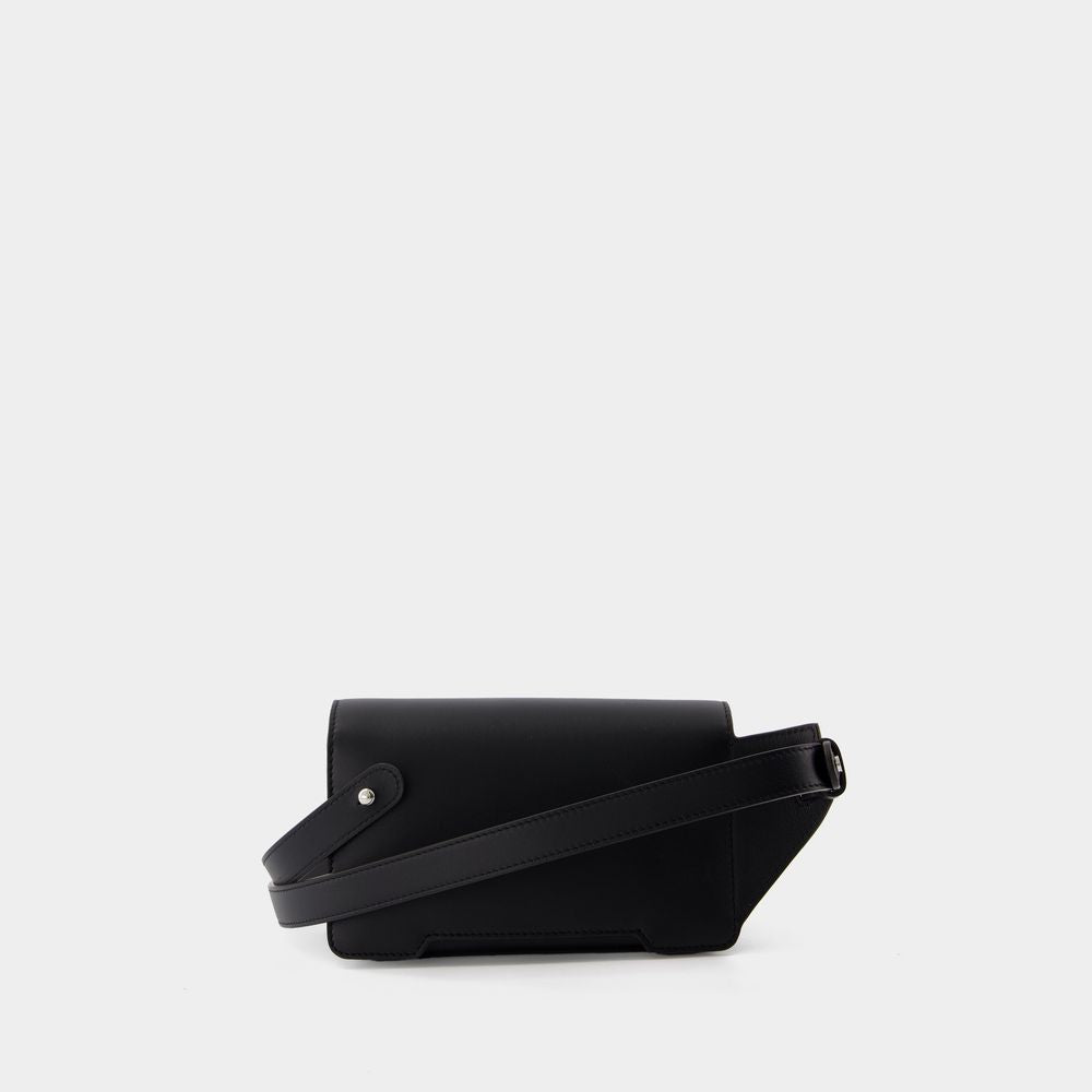 MARNI Sleek Men's Crossbody Bag in Black