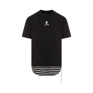 MASTERMIND JAPAN Sophisticated Layered Black T-Shirt