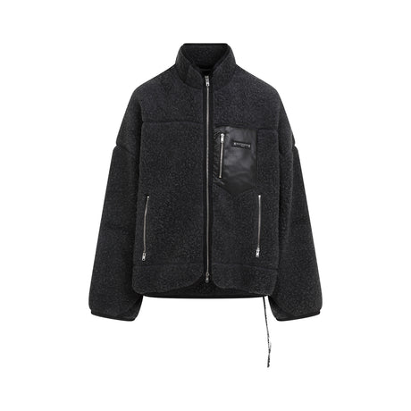 MASTERMIND JAPAN Men's Cashmere Teddy Jacket - Fall/Winter 2024