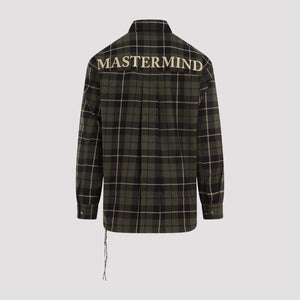 MASTERMIND JAPAN Classic Plaid Shirt for Men - Cotton Comfort