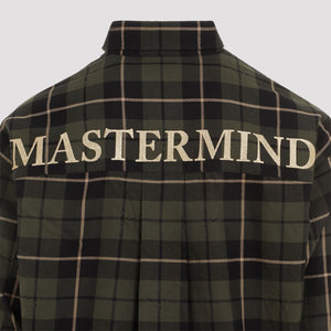 MASTERMIND JAPAN Classic Plaid Shirt for Men - Cotton Comfort