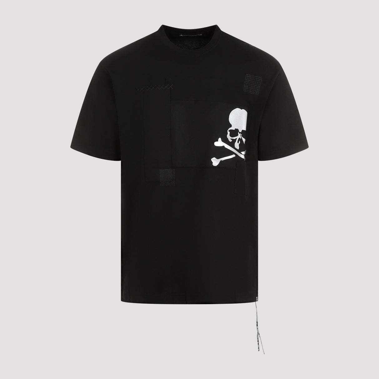 MASTERMIND JAPAN Patchwork Cotton Tee for Men - Fall/Winter 2024