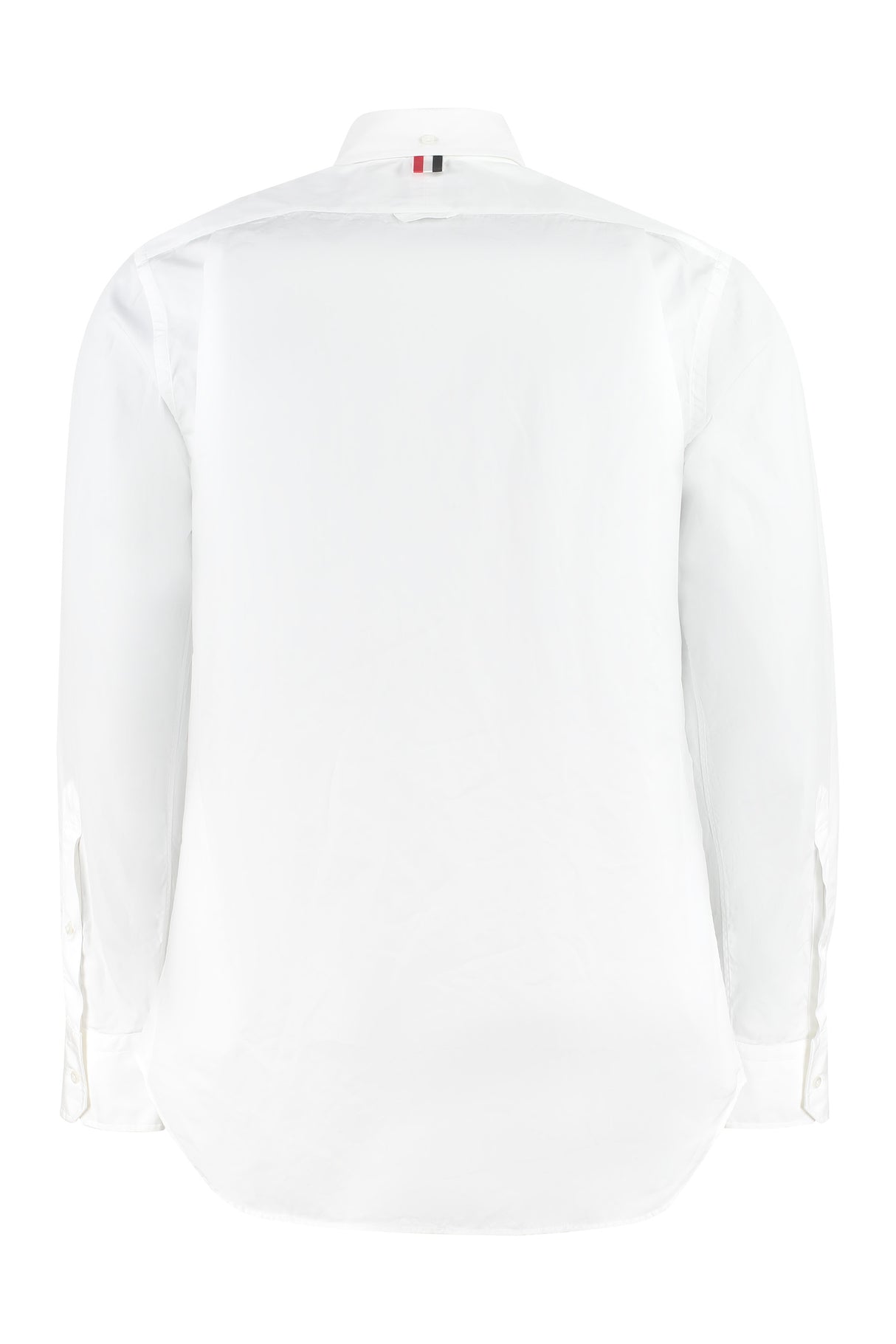 THOM BROWNE Men's Classic Cotton Poplin Shirt in White - FW23 Exclusive