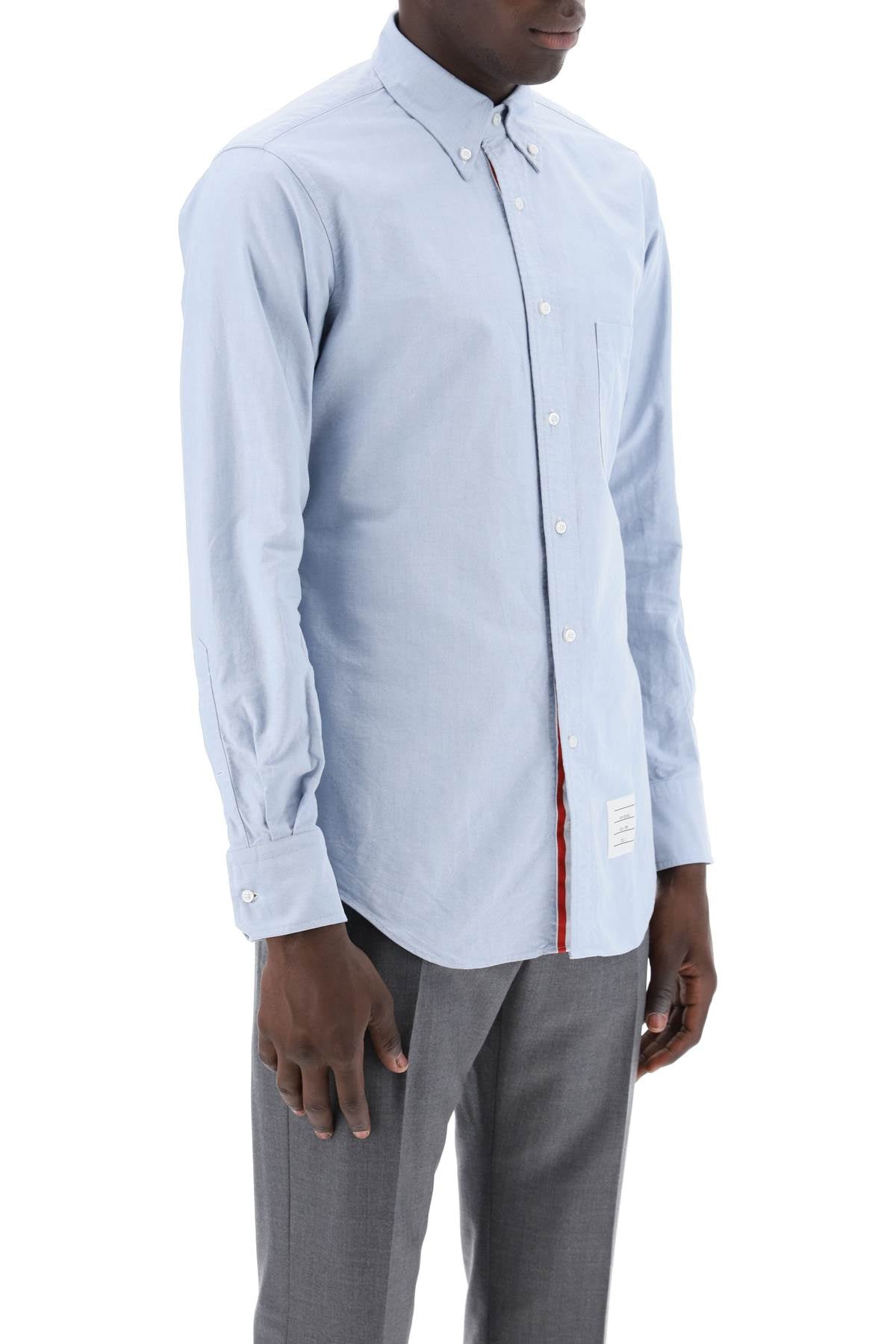 THOM BROWNE Classic Oxford Button-Down Shirt | Size 3