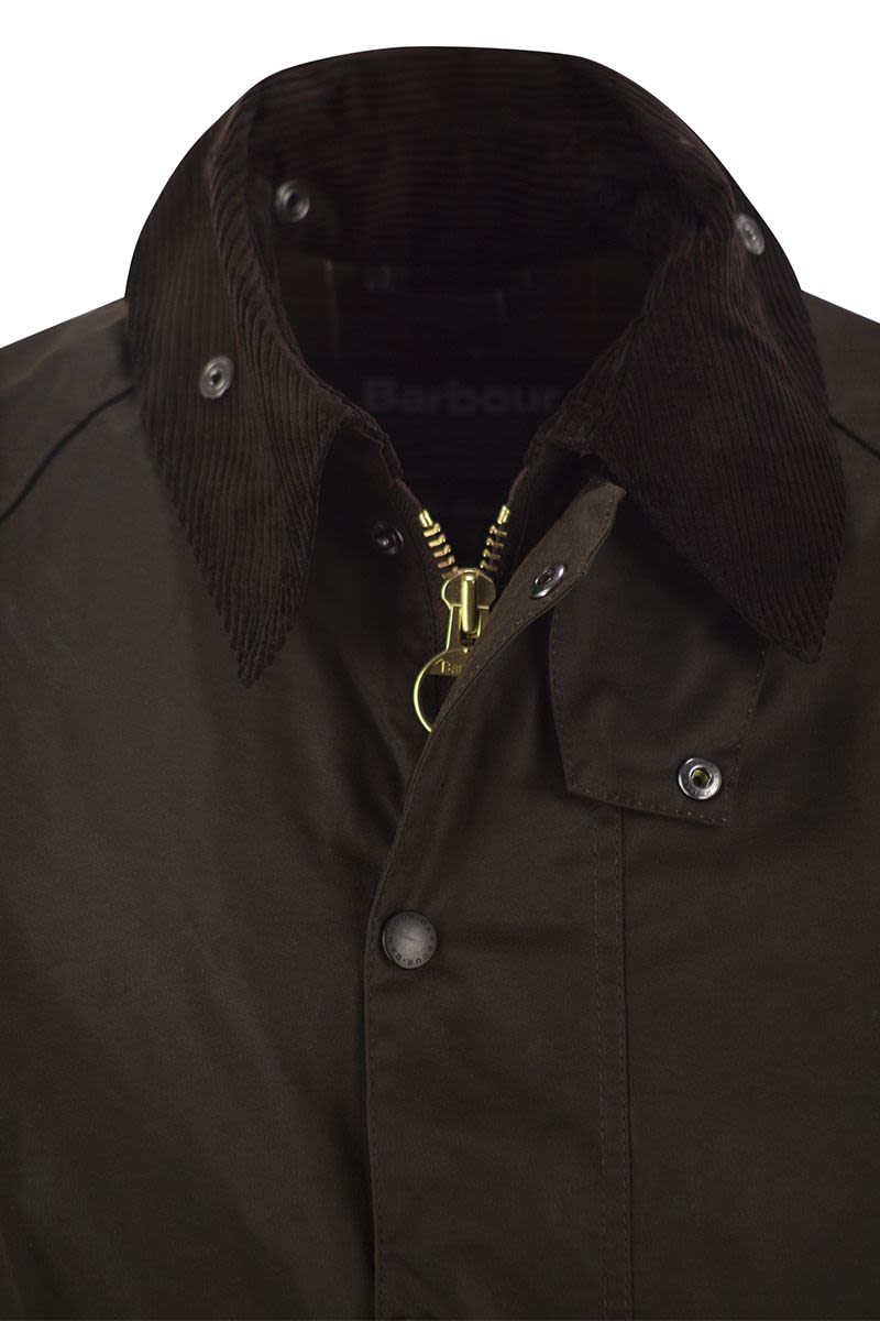 BARBOUR Classic Waxed Cotton Jacket - Men's Outdoor Essential