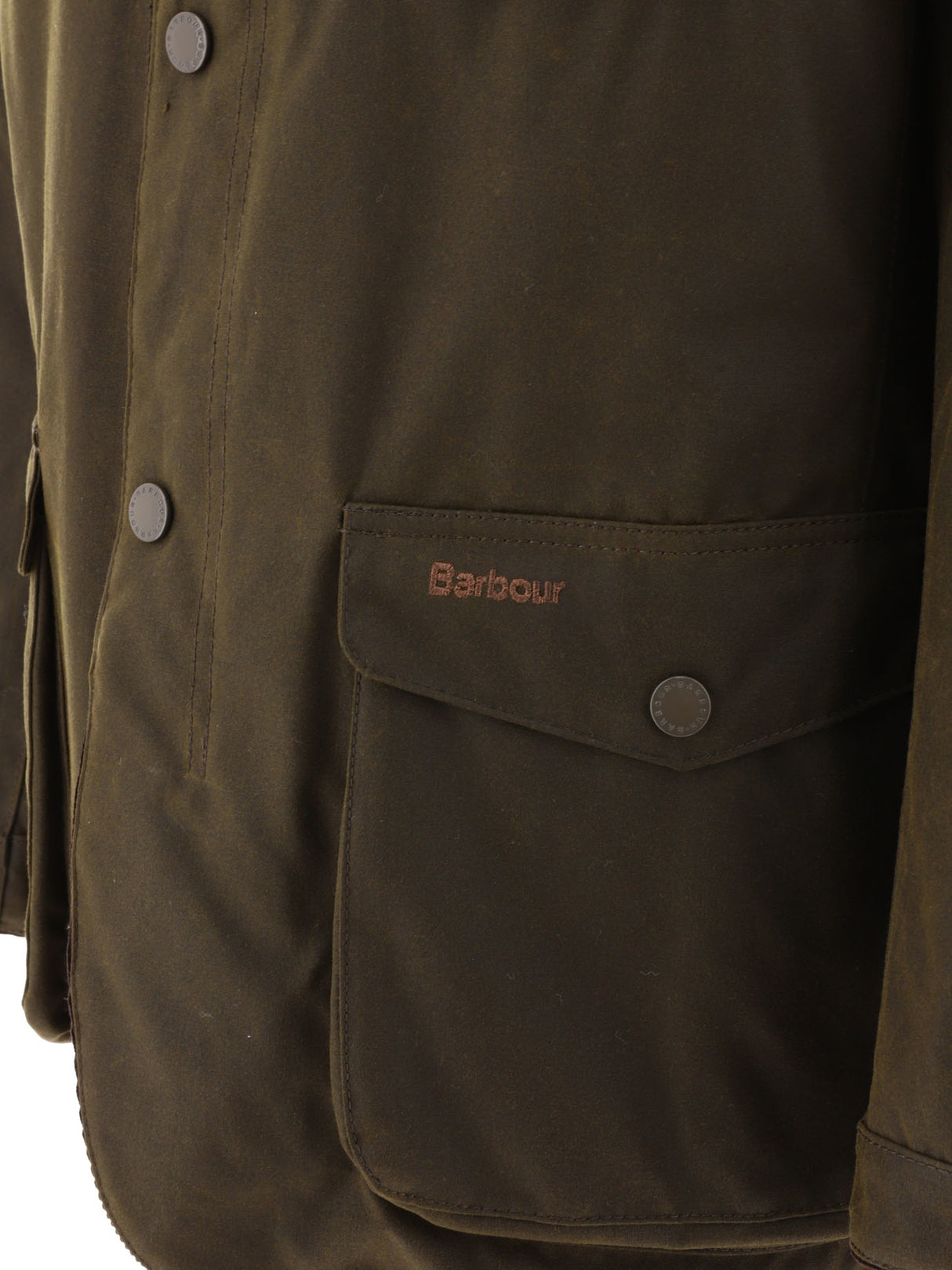 BARBOUR Heritage Green Waxed Cotton Jacket