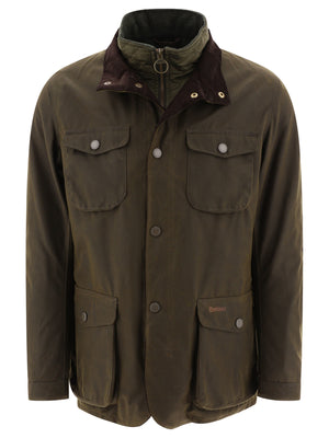 BARBOUR Heritage Green Waxed Cotton Jacket