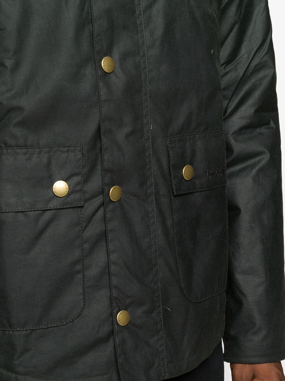 BARBOUR Men's Waxed Cotton Slim Fit Jacket