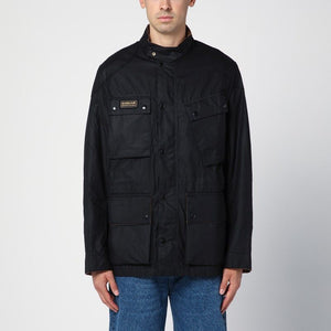 BARBOUR Men's Waxed International Jacket - Classic Black