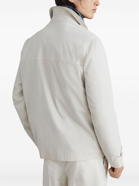 BRUNELLO CUCINELLI Classic Cotton Field Jacket