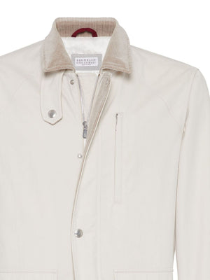 BRUNELLO CUCINELLI Classic Cotton Field Jacket