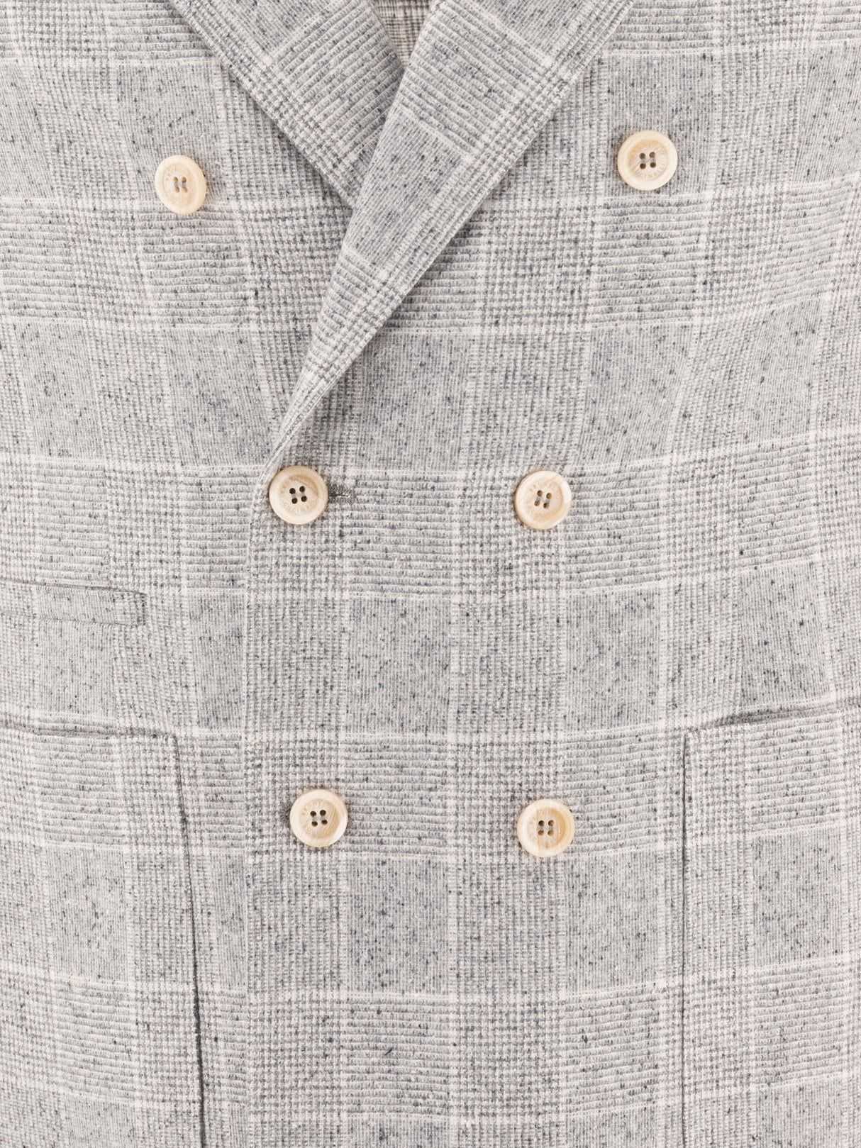 BRUNELLO CUCINELLI Deconstructed Prince of Wales Blazer - Regular Fit for Men