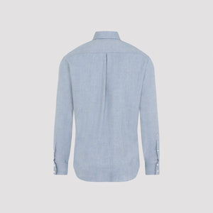 BRUNELLO CUCINELLI Elegant Cotton Blend Shirt for Men - FW24 Collection