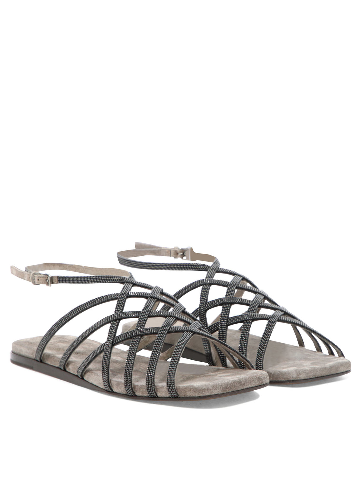 BRUNELLO CUCINELLI Trendy Women's Strappy Sandals for the 23SS Season