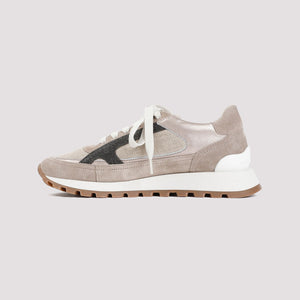 Nude and Neutrals Suede Sneaker