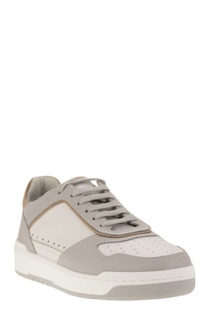 BRUNELLO CUCINELLI Calfskin Basket Sneakers for Men