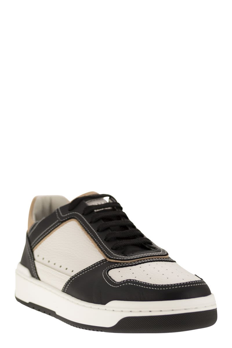 BRUNELLO CUCINELLI Calfskin Basket Sneakers for Men