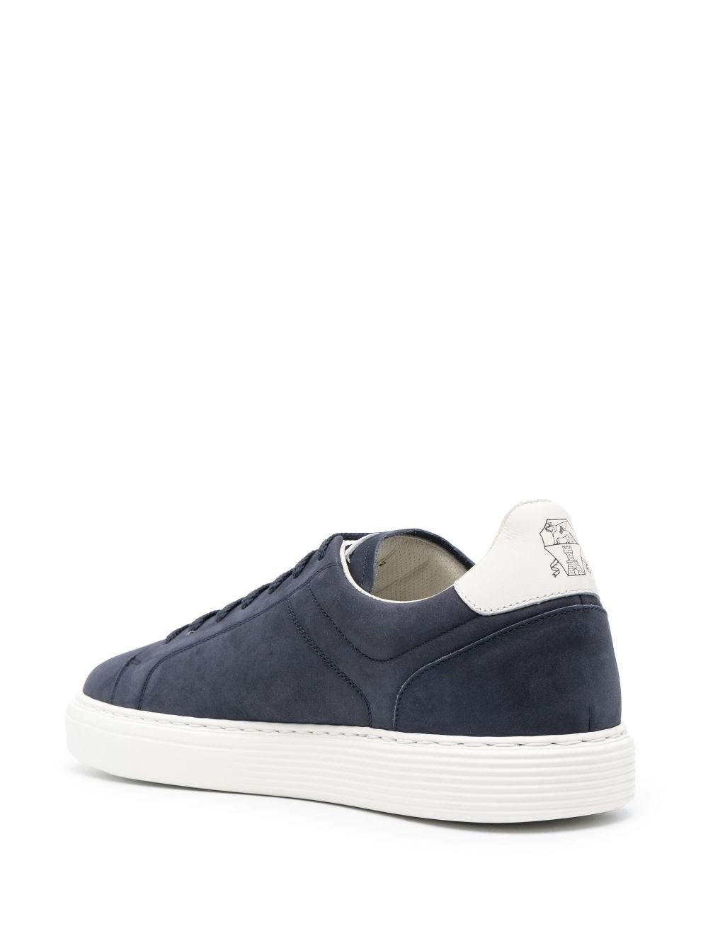 Blue Low-Top Suede スニーカー for メンズ