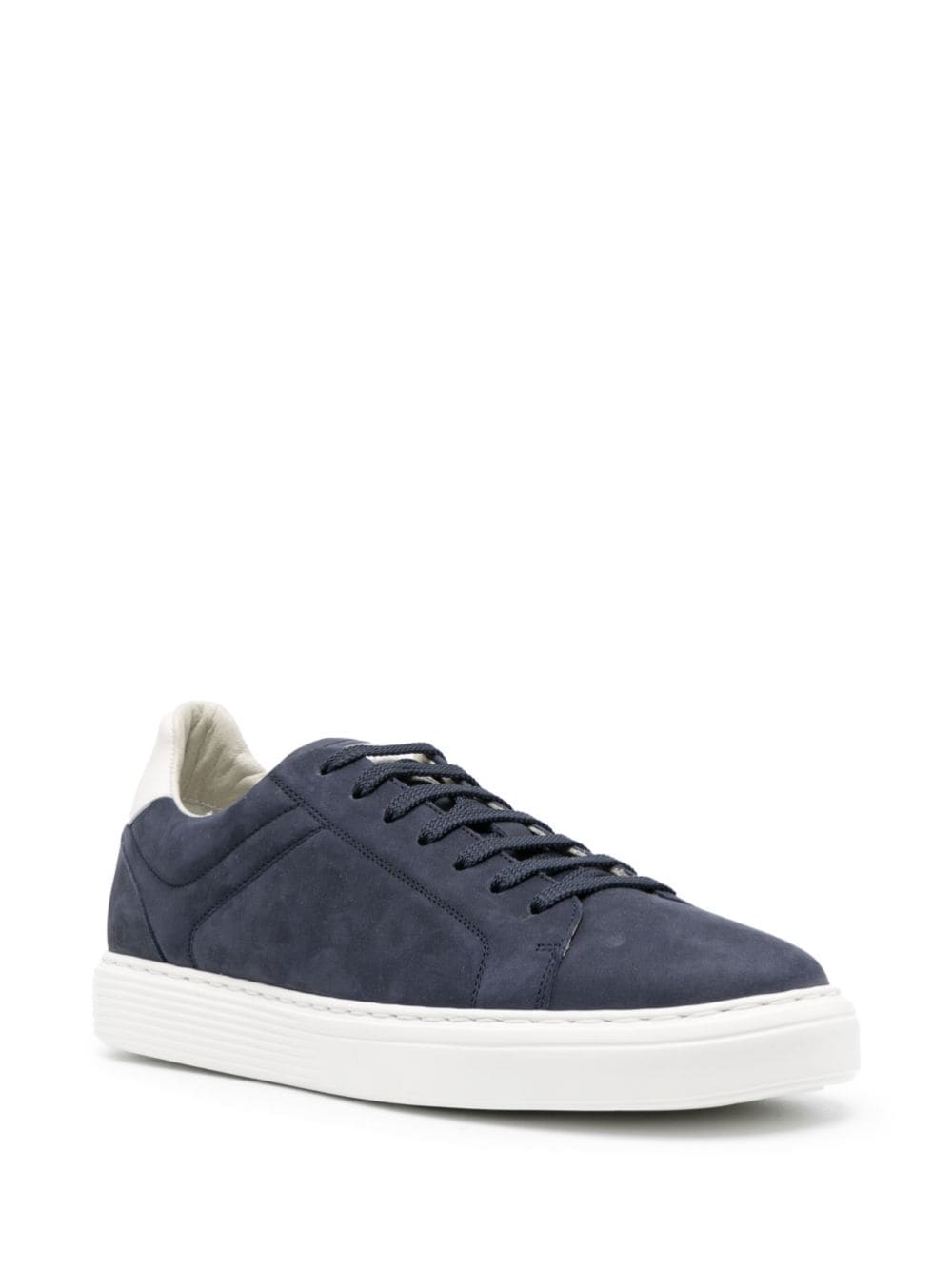 Blue Low-Top Suede スニーカー for メンズ