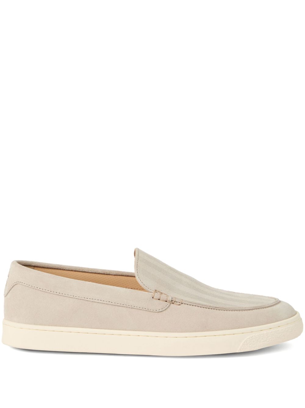 BRUNELLO CUCINELLI Men's Suede Slip-On Sneakers