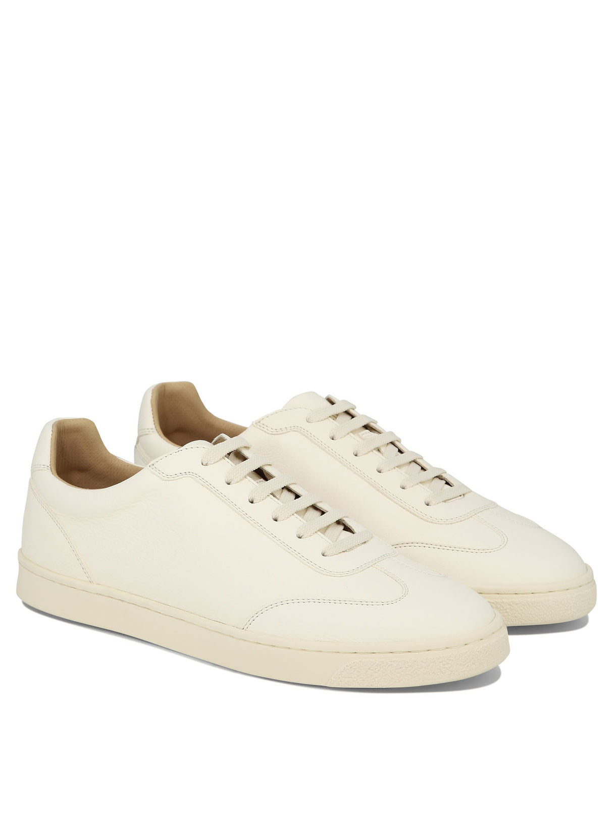 BRUNELLO CUCINELLI Men's White Sneakers - 24SS Collection