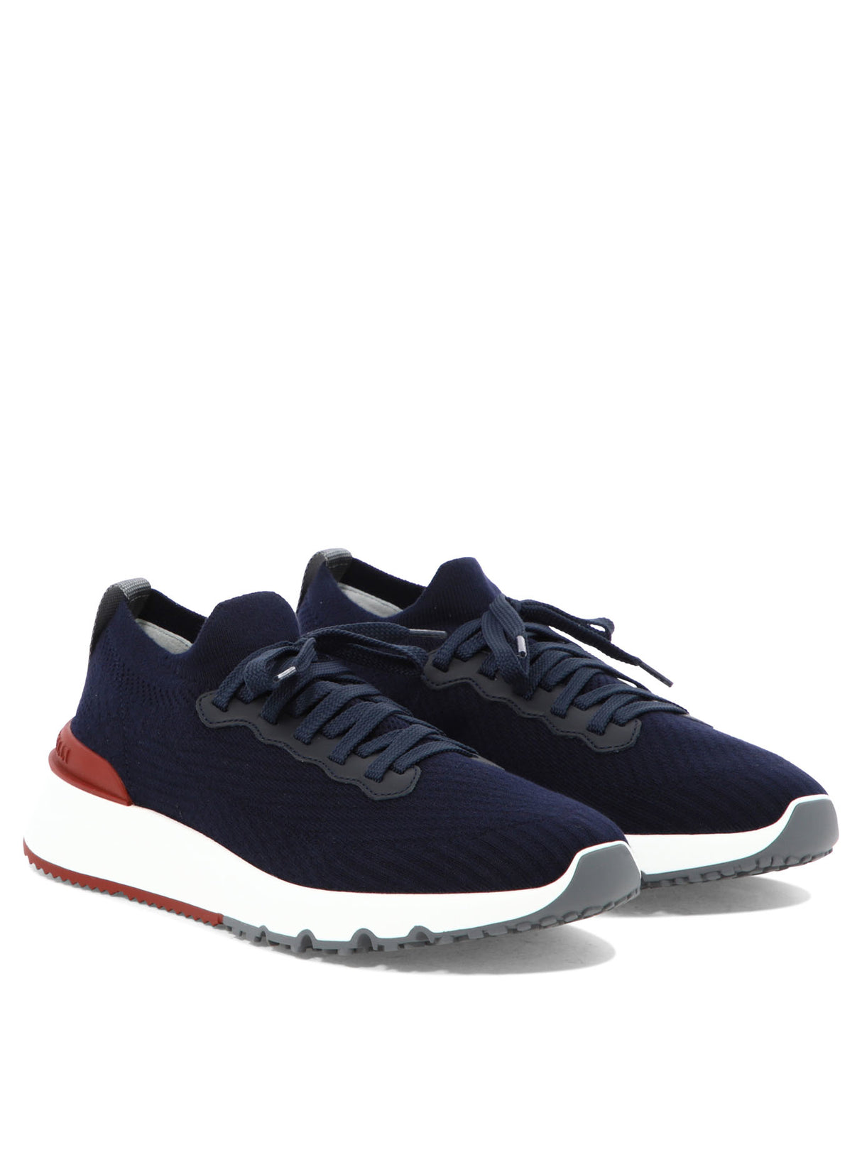 Refined Blue Men's Sneakers