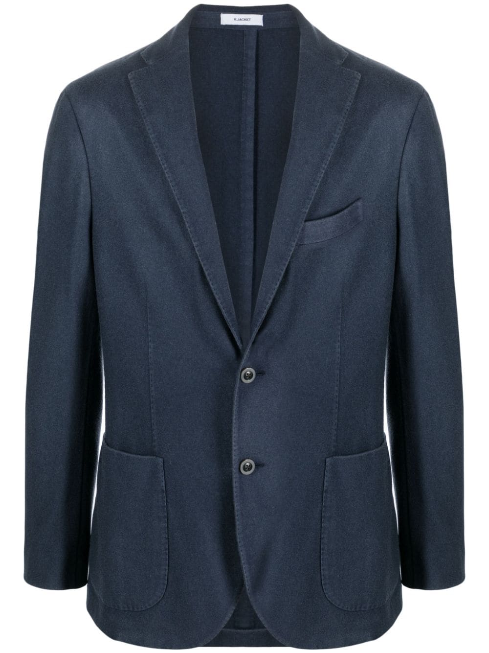 Áo Blazer Cashmere Màu Xanh Lý Tưởng Cho Nam Giới