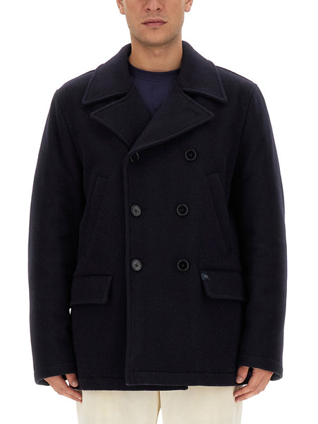 FAY Men's Regular Fit Wool Blend Jacket - FW23