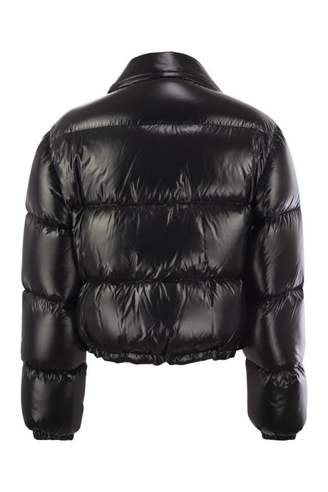 FAY Mini Cropped Down Jacket with Hooks