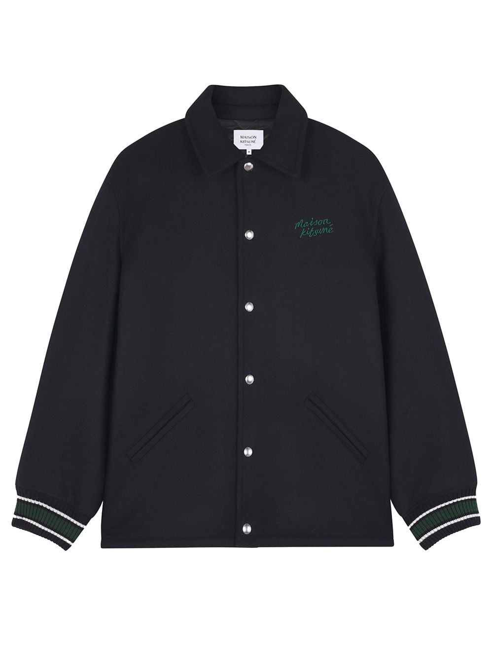 MAISON KITSUNÉ Wool Varsity Jacket