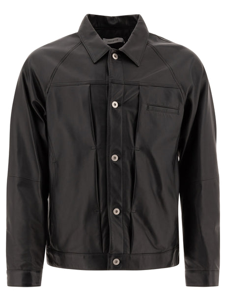 NONNATIVE Men's Leather Jacket - Stylish Outerwear for FW24