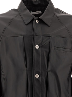 NONNATIVE Men's Leather Jacket - Stylish Outerwear for FW24