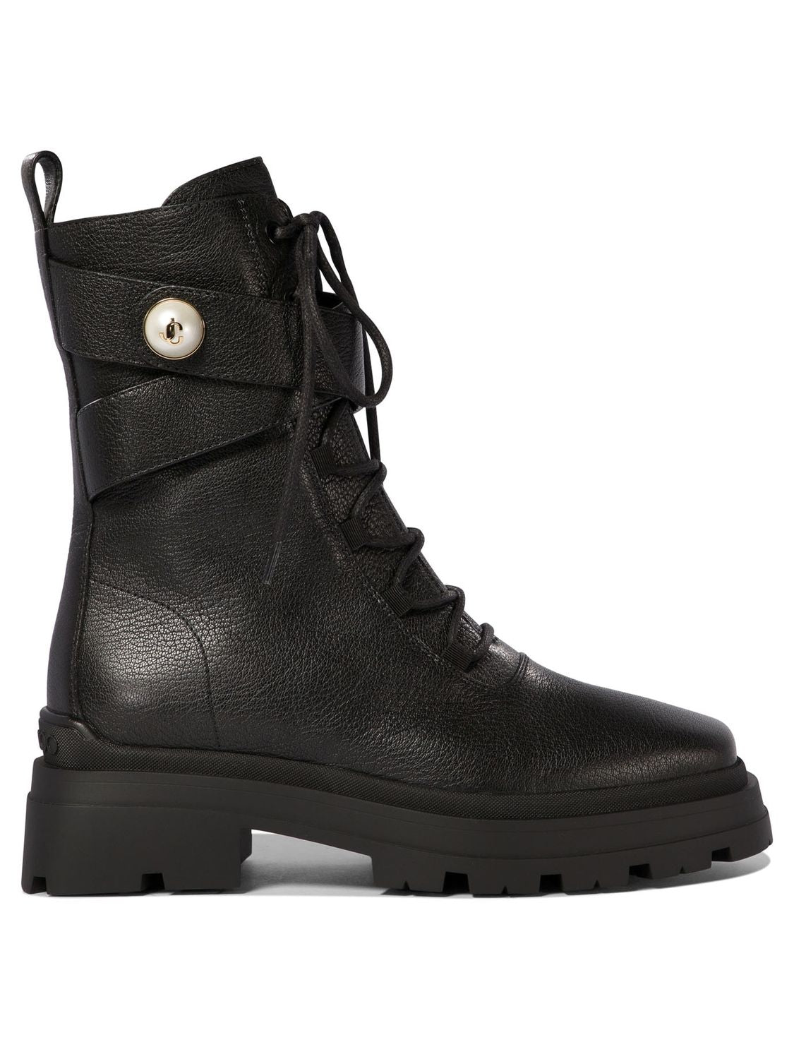 JIMMY CHOO Elegant Combat Boots 45