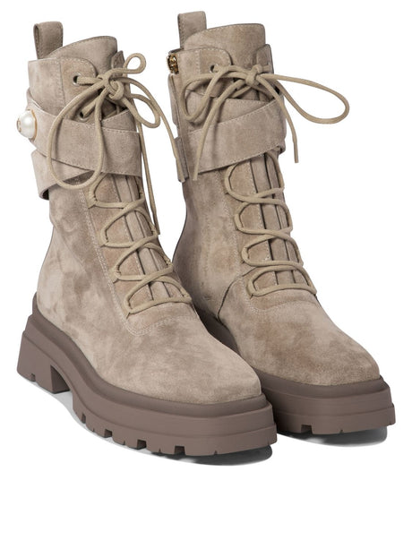 JIMMY CHOO Noemi 45 Stylish Combat Boots