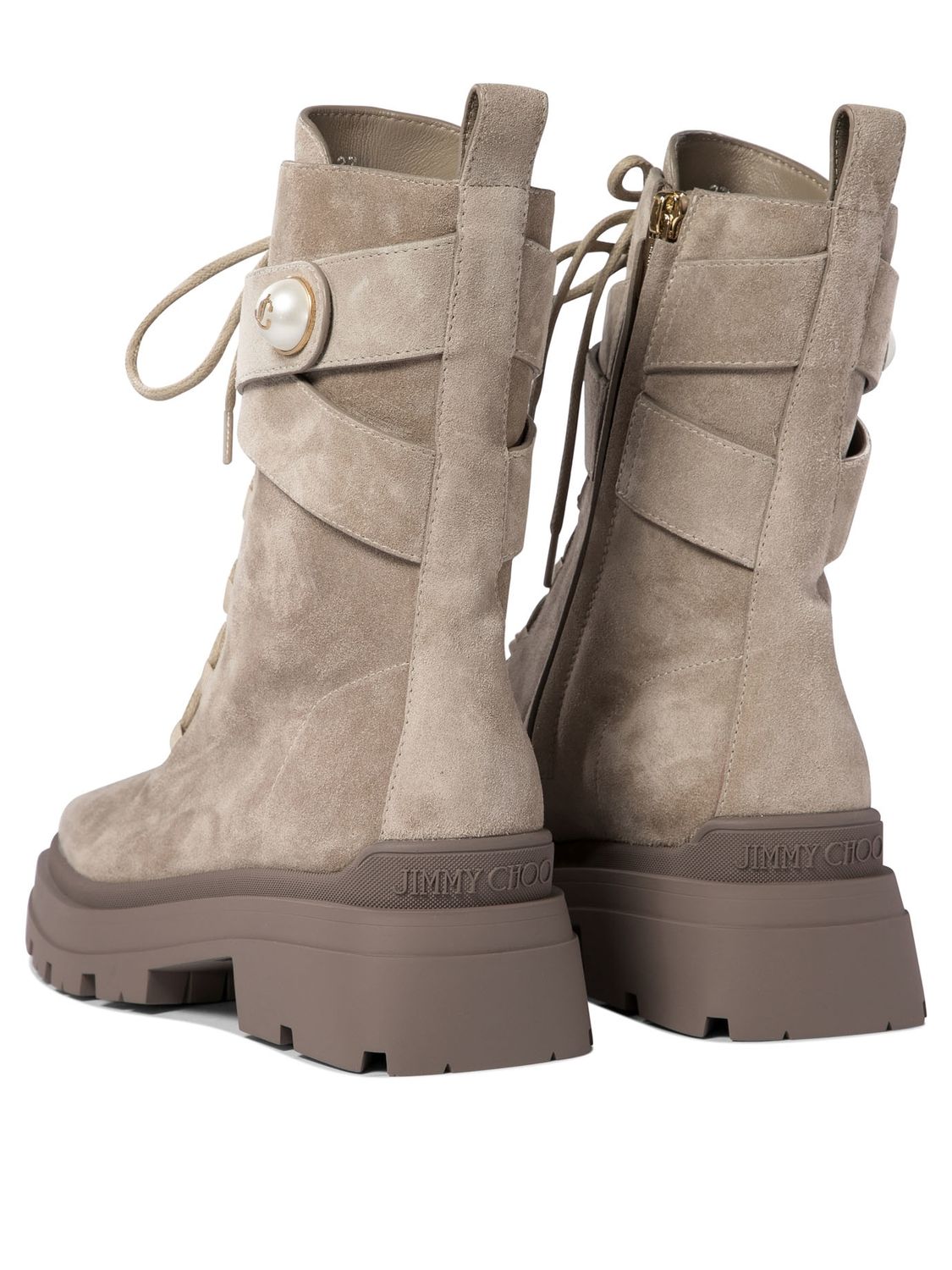 JIMMY CHOO Noemi 45 Stylish Combat Boots