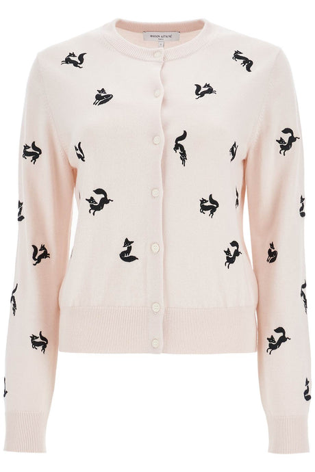 MAISON KITSUNÉ Fancy Fox Cardigan - Size S