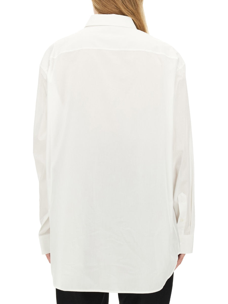 HELMUT LANG Chic Oversized Cotton Shirt (Size S)