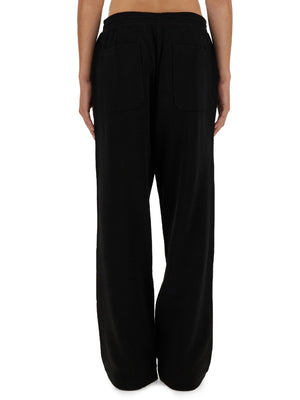 HELMUT LANG Men's Organic Cotton Jogging Pants with Zipper - Size L