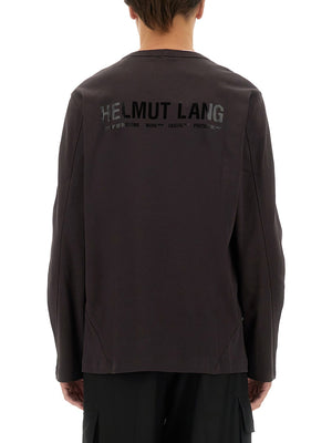 HELMUT LANG Regular Fit Cotton T-Shirt - Size L