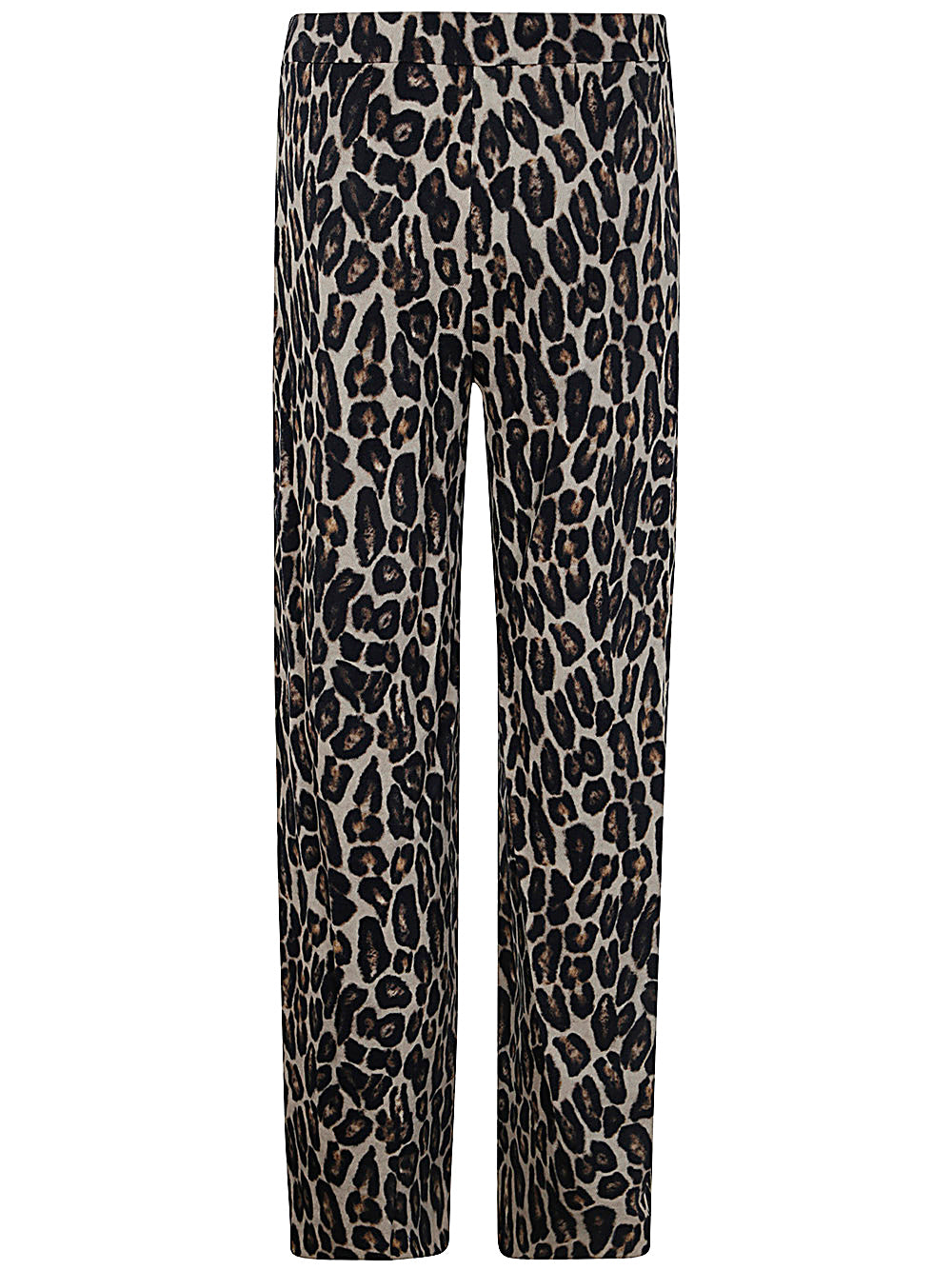 THEORY Relaxed Leopard Print Pants for Women - FW24