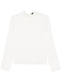 THEORY Wide Tie Turtleneck Shirt for Women