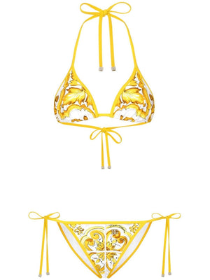 DOLCE & GABBANA Maiolica Sunshine Bikini Set