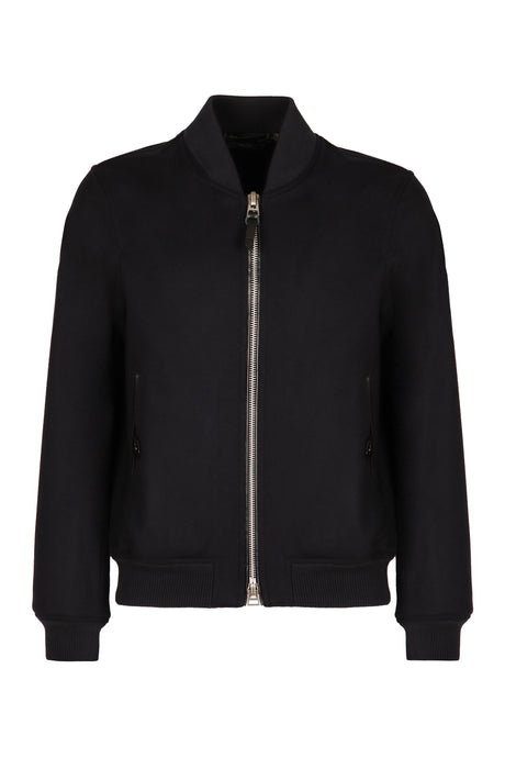 TOM FORD Lightweight Felt Bomber Jacket for Men